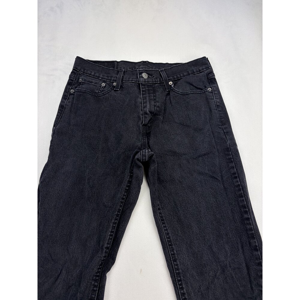 Levi's Men's Relaxed Fit Jeans 30W Black/Charcoal - Picture 6 of 11